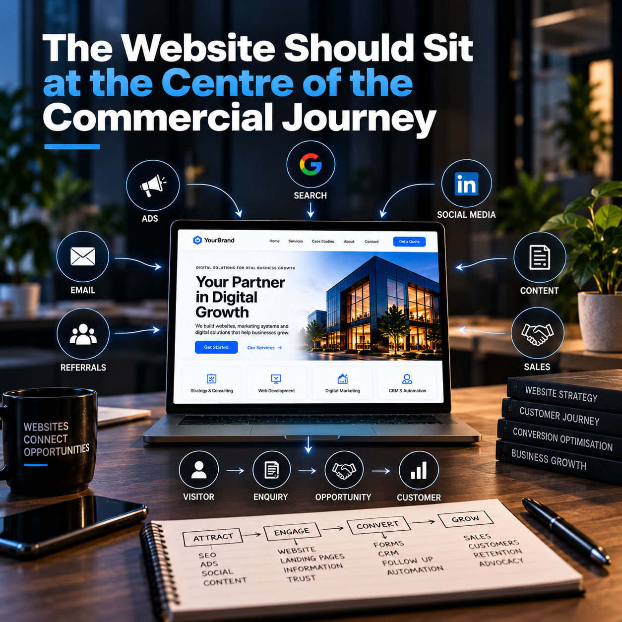 Center is website